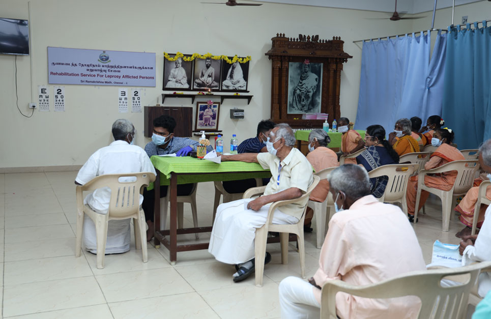 Community Eyecare Camp for LCDPs and their Families (Photos)